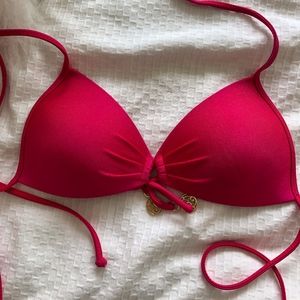 Bright Pink Luli Fama Bikini Top